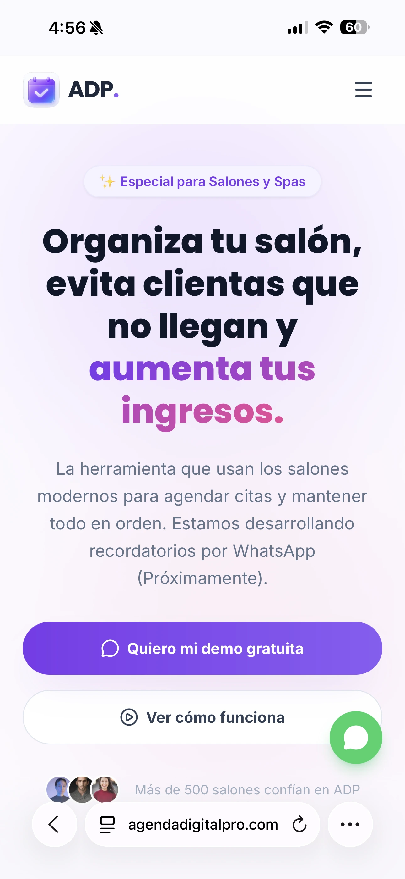 ADP Agenda Digital Pro - Software para salones